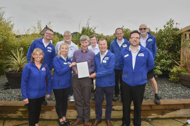 Photograph caption one The team from Planters Garden Centre, Tamworth