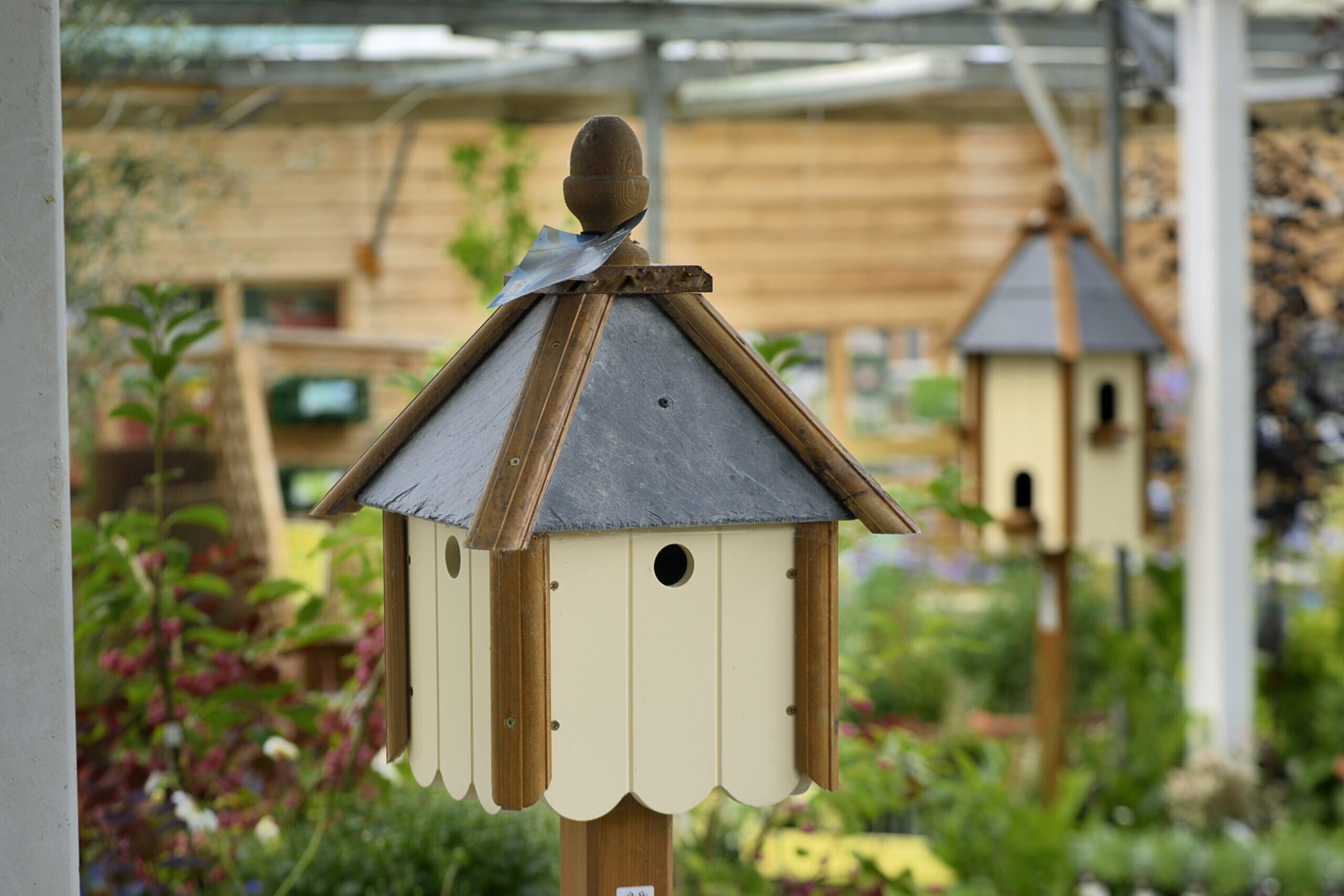 Appleton nest box with slate roof