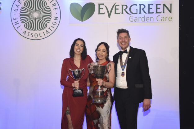 Worrall Cup winners, Marketing Manager, Amy Sinclair and Marketing Director, Nicola Pugh from Pugh’s Garden Centres 2025