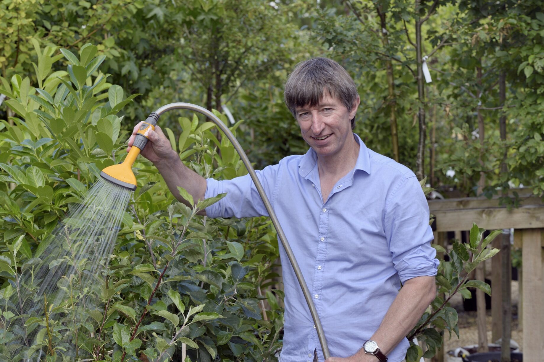 Peter Burks watering 2 – Copy